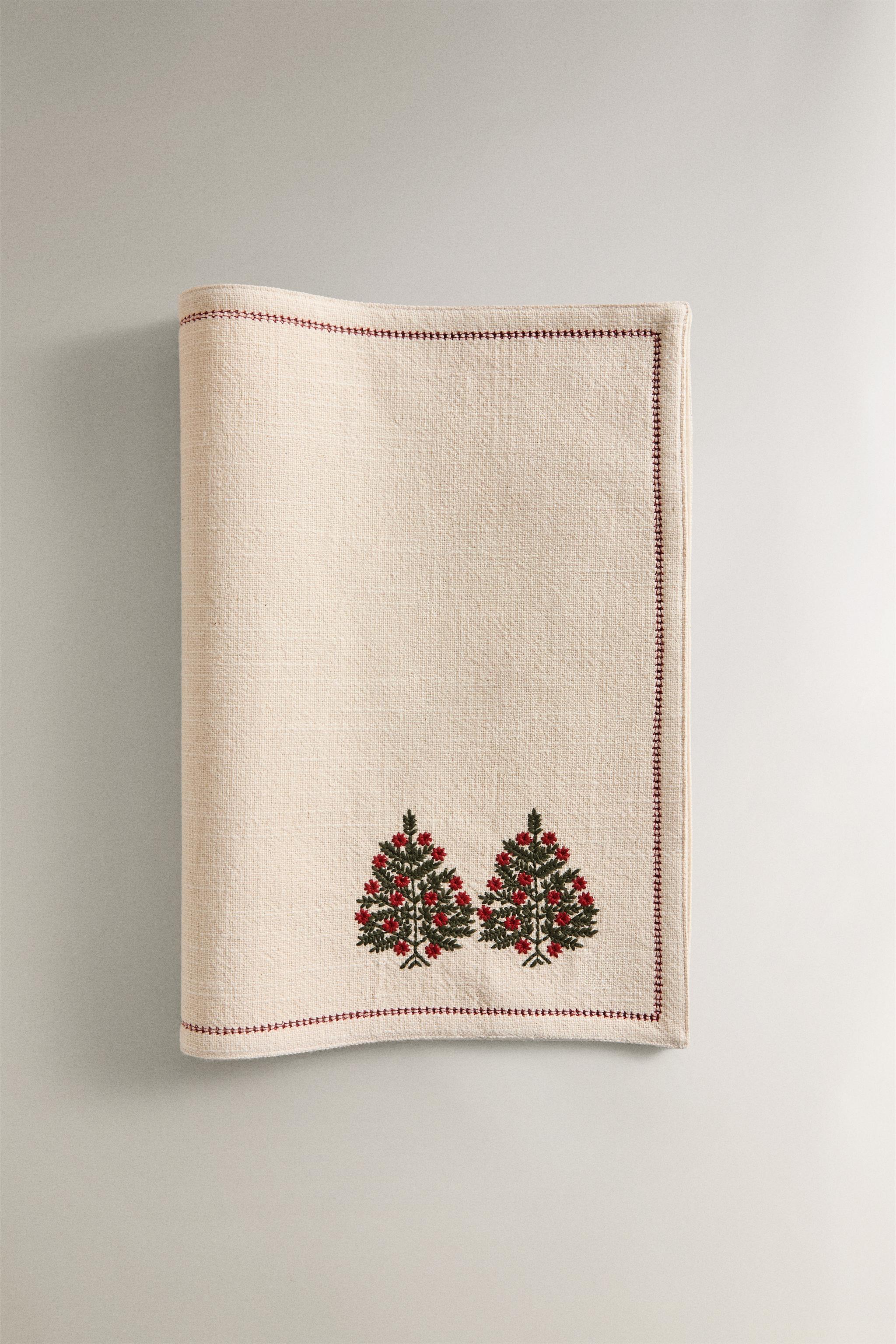 COTTON CHRISTMAS TREE PLACEMAT
